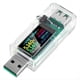 thumbnail image 1 of Probador USB Medidor de Potencia USB, Multímetro USB 3.3-30V 0-5A Voltaje Corriente Capacidad Amperímetro Voltímetro Amperímetro Detector, 1 of 5