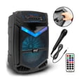 thumbnail image 1 of Pyle PPHP1242B 800 W Portable Bluetooth PA Speaker System with Microphone, 1 of 7