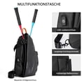 thumbnail image 4 of Mochila deportiva para exteriores, bolso de pecho, bolso cruzado, bolso de hombro, 4 of 6