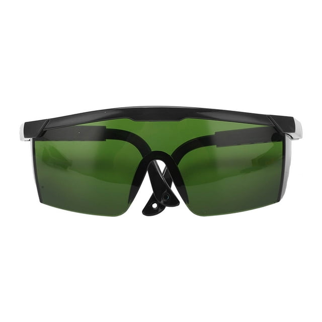 Gafas de soldadura con arco de argón, patas extensibles, resistentes a impactos, gran protección, gafas de soldadura a prueba de rayos UV, color verde claro IR3.0