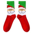 thumbnail image 4 of SYMOID Christmas Crew Socks for Men,Holiday Cotton Santa Socks, 4 of 4