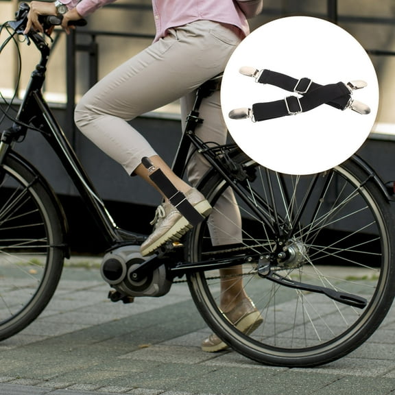 Masteelf 1 Pair Boot Straps Adjustable Stirrup Pant Straps Elastic Boot Clips Pant Leg Straps for Women and Men Riding Pants Jeans Motorcycle