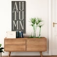 thumbnail image 2 of Stupell Industries Autumn Grey Wood Textured Fall Seasonal Word Design Canvas Wall Art by Stephanie Workman Marrott, 2 of 5