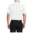 thumbnail image 2 of Yellow Rooster Men's Short Sleeve Easy Care Shirt White/Light Stone XS, 2 of 6