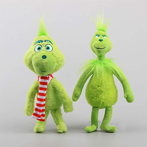 Grinch with Scarf Christmas Doll How The Grinch Stole Stuffed Plush Toy Xmas Kids Gifts