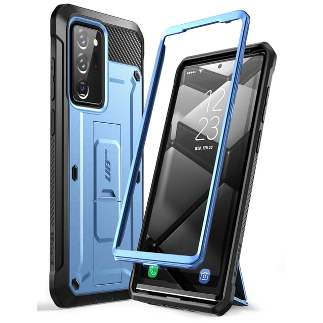 SUPCASE Unicorn Beetle Pro Series Case for Samsung Galaxy Note 20 Ultra (2020 Release), Full-Body Rugged Holster & Kickstand Galaxy Note 20 Ultra Case Without Built-in Screen Protector (Slate Blue)