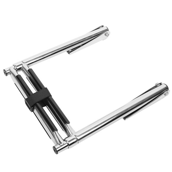 Telescopic Ladder Boat Ladder Marine 2 Step Ladder Telescopic Stainless Steel Dropped Ladder For Boat Yacht
