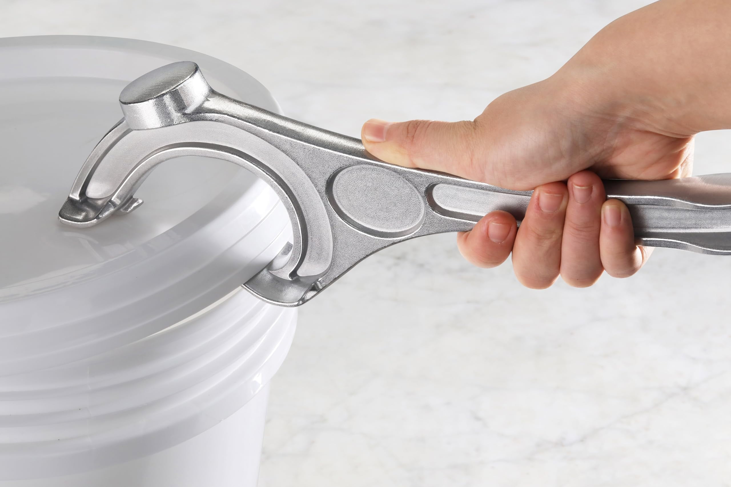Bucket Opener Tool Aluminum Bucket Lid Opener Paint Barrel Opener Removal Tool Metal Can Opener