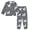 Unicorns and Stars, variant on Fluffy Pajamas Set Fuzzy Winter Warm Pj Sets Pullover Tops and Long Pants Unicorns and Stars X-Small