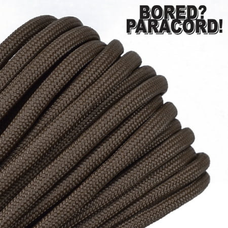 Bored Paracord Brand 550 lb Type III Paracord - Coyote Brown 50