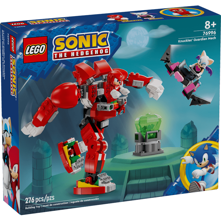 Juguete de construcción Robot Guardián de Knuckles LEGO Sonic