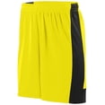thumbnail image 2 of Augusta Sportswear Adult Polyester Lightning Shorts with Contrast Inserts, 2 of 3
