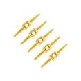 thumbnail image 2 of VONKY 5 Pieces Bicycle Brake Shifting Cable Routing Housing Cable Internal Gold Compact Gold 2.63x0.5cm, 2 of 5
