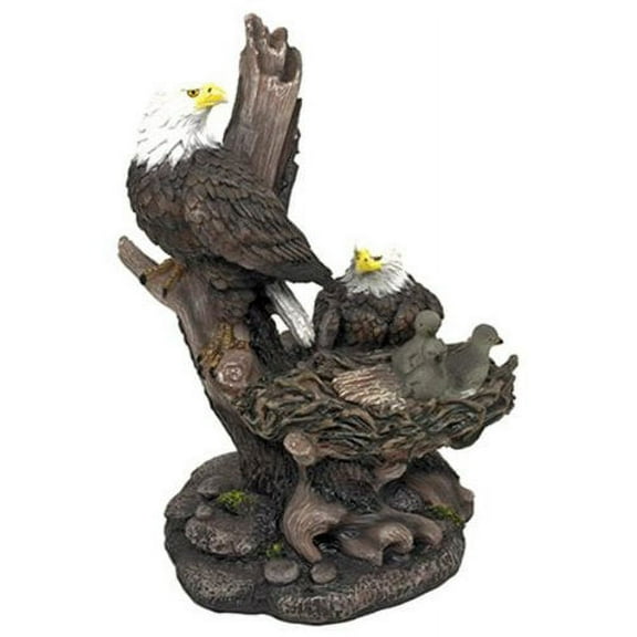 Icarus Eagle Family Statue