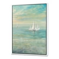 thumbnail image 1 of Sunrise Boat II - Nautical & Coastal Framed Canvas, 1 of 3