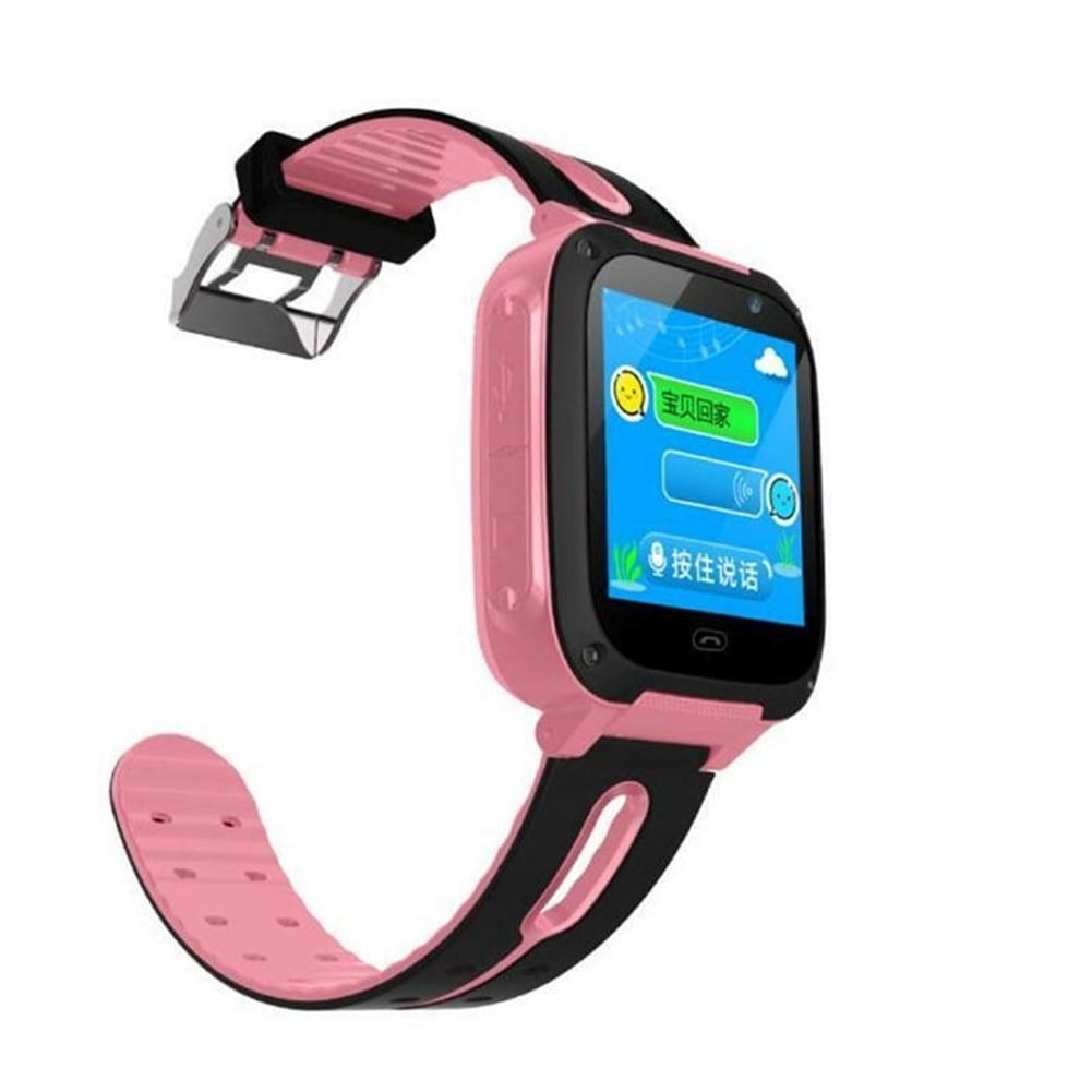 Alician S4 Kids Smart Watch Waterproof Video Camera Sim Card Call Phone Smartwatch With Light Compatible For Ios Android