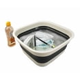 thumbnail image 6 of SAMMART Set of 2 8L (2.1 Gallon) Collapsible Tub - Foldable Dish Tub - Portable Washing Basin - Space Saving Plastic Washtub, 6 of 6