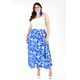 thumbnail image 1 of Falda envolvente con cinto Roman Fashion /Tallas Extras, 7053 (Azul rey) azul 36, 1 of 7