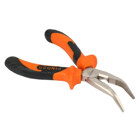 

FINDER 6Inch Angle Tongs Hardware Plier Hand Tools Manual Pliers Stripping Curved Nose Pliers Manufacturer
