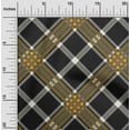 thumbnail image 1 of oneOone Cotton Poplin Fabric Tartan Check Print Sewing Fabric BTY 42 Inch Wide, 1 of 4