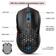 thumbnail image 6 of UHUYA Gaming Mouse Wired Gaming Mouse 7200 DPI Programmable Wired Gaming Mouse Mice LED RGB Backlight Programmable Mouse Black, 6 of 9