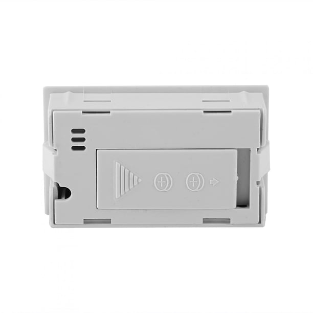 Higrómetro Digital Integrado, Monitor De Termómetro De Temperatura De Humedad Con Sonda Integrada, Color Negro