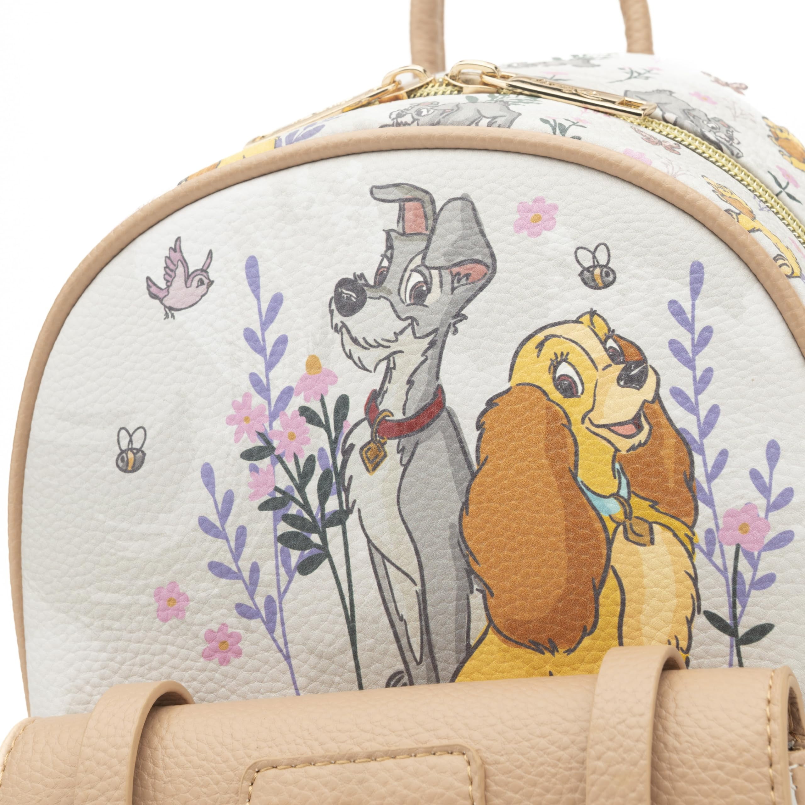 Disney by WondaPop Women s Faux Leather Mini Backpack Walmart