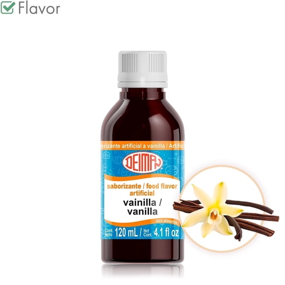 Artificial liquid food flavor vanilla - Weigth:120ml