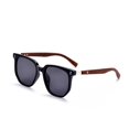 thumbnail image 2 of Gafas de sol con vetas de madera de color beige y uñas, gafas de sol para hombre con protección solar, gafas de sol con protección UV, 2 of 6