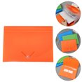 thumbnail image 5 of ZHAOYIQ 1Pc Office Storage Folder Paper Storage Bag A4 File Bag for Office (Orange), 5 of 8