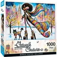 thumbnail image 2 of MasterPieces Catwalk Couture Chic Kitty Stroll 1000 Piece Jigsaw Puzzle - Fashion Night Scene, 2 of 6