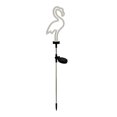 thumbnail image 1 of Lampe Solaire en Forme de Flamant Rose pour Pelouse, 1 of 8