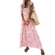 thumbnail image 1 of SAYOO Vestido floral largo de verano para mujeres vestido de playa Bohemia SAYOO  moda, 1 of 6