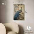 thumbnail image 5 of Glistening Peacock Canvas Retro Japanese Art Prints by Art Remedy, Gallery Wrapped, 16" x 24", 5 of 7