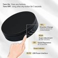 thumbnail image 5 of 5.7 inch Automatic Professional Photography Turntable 360 \u200b\u200bDegree Rotating Video/Jewelry/ Watch Display Stand - Black, 5 of 5