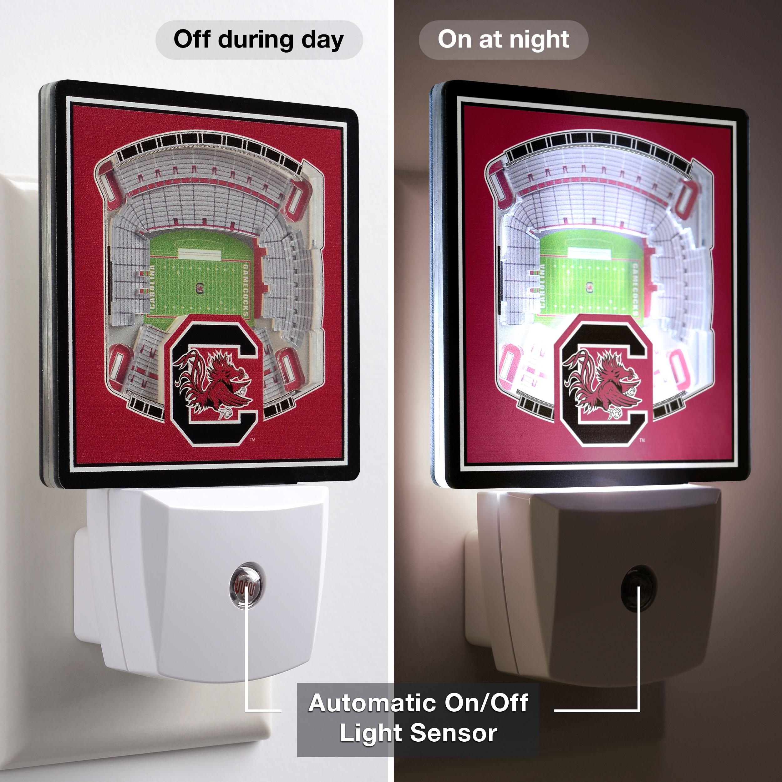 YouTheFan NCAA South Carolina Gamecocks StadiumView Nite Light