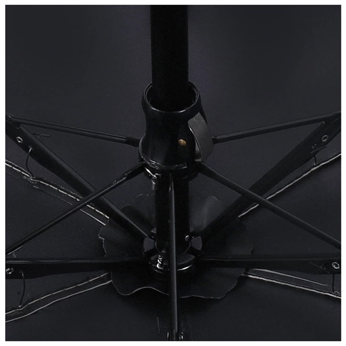 Mini Capsule Umbrella Parasol Anti-UV Black Coating Pocket Umbrella for Sun and Rain Outdoor Travel Parasol Black 6 Ribs