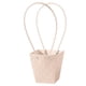 thumbnail image 1 of Nvzi bolsas de regalo para el Día de la Madre, portátiles, con asa, impermeables, para arreglos florales, 12 x 7,6 x 12,5 cm (rosa claro)., 1 of 5