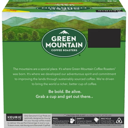 Green Mountain Coffee Half-Caff, Keurig K-Cup Pods, Medium Roast, 96ct (2 Boxes of 48 K-Cups) (2 pack)