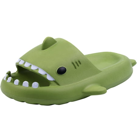 

Boys Girls Shark Slippers Soft-soled Anti-slip Quick Dry Slide