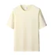 thumbnail image 4 of Camiseta de verano de media manga para hombre, pulóver de 230 g, corte holgado, algodón puro, camiseta en blanco para parejas, impresión de logotipo, 4 of 4