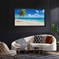 thumbnail image 2 of Beach Wall Art Palm Wall Art Beach Painting A Palm Beach Beach Canvas Wall Art Painting For Livingroom Decor Office Bedroom Decoration, 2 of 8