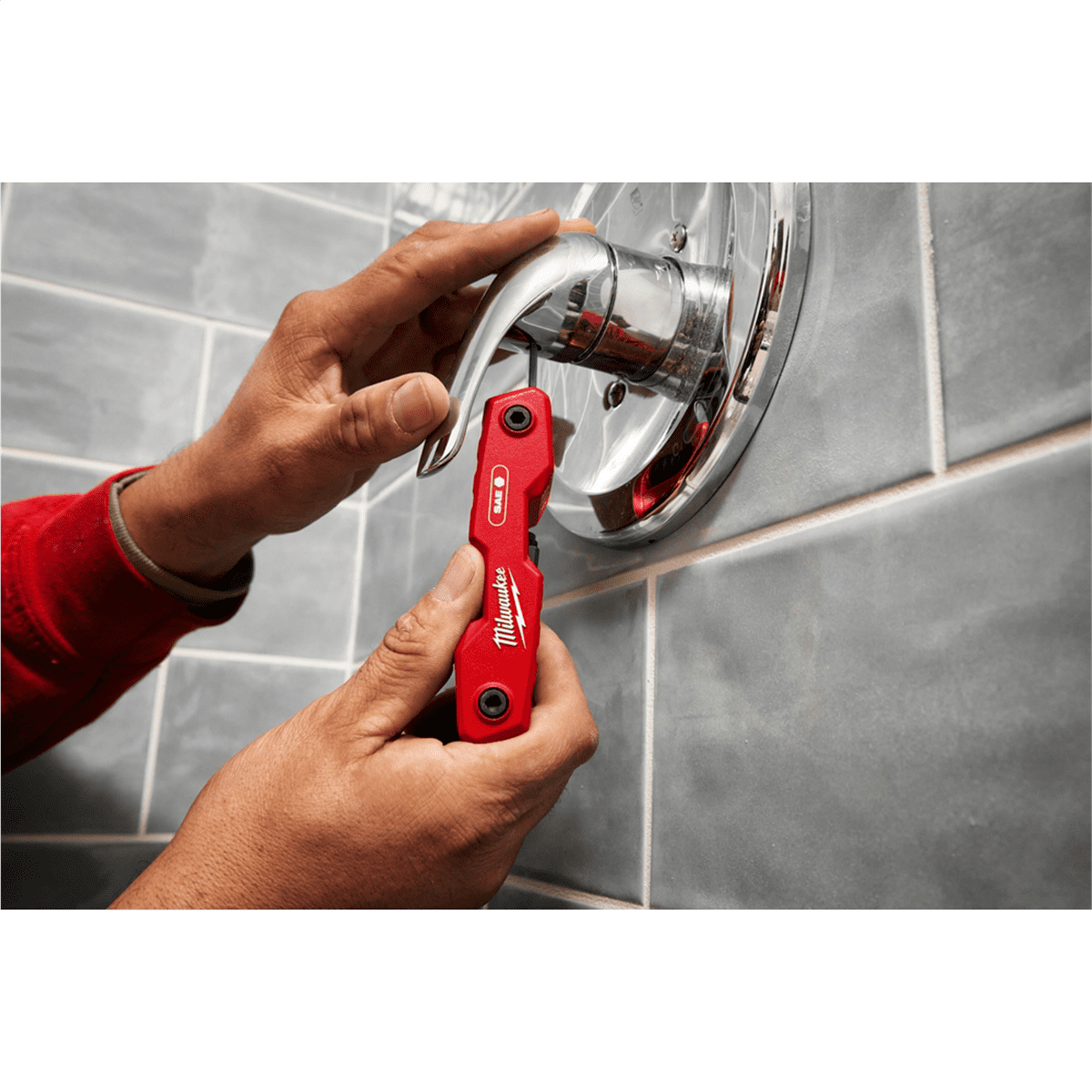 Milwaukee Tool 2PC 17-Key Folding Hex Key Sets - SAE/Metric