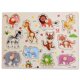 thumbnail image 1 of Juguetes de madera Montessori para bebé, puzles de aprendizaje temprano, juegos educativos para niños, 1, 2 y 3 años Fivean unisex, 1 of 2
