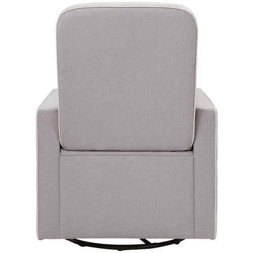davinci olive upholstered swivel glider