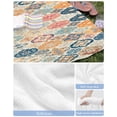 thumbnail image 6 of Boho Morocco Beach Towels Oversized Super Absorbent, Retro Farmhouse Ethnic Neutral Aesthetic Lightweight Bath Towel Quick Dry Sets For Bathroom/Pool/Rv Camping/Beach Play/Gym Room/Picnic 30"x60", 6 of 8