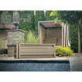 thumbnail image 2 of 2 x 4 Rectangular Metal Planter Box Durable Raised Garden Bed in Galvalume Steel 24 x 48" With 18" Inch High Walls (Clay), 2 of 6