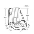 thumbnail image 4 of Scat Enterprises Rally Low Back Seat - LH - Black Vinyl, 4 of 8