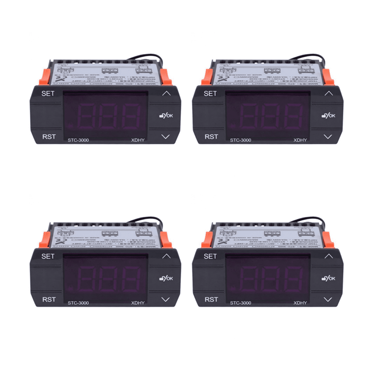 4X -3000 110V-220V 30A Digital Temperature Controller Thermostat with Sensor Controlling Tool