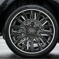 thumbnail image 4 of MOVTOTOP 14 Inch Wheel Rim Cover Hubcap Automotive Decorative Hub Cover 2pcs, 4 of 7